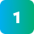 number 1 icon